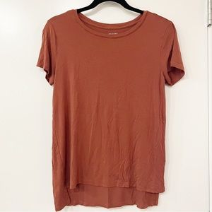 Halogen by Nordstrom Rust Orange T-shirt Size Small